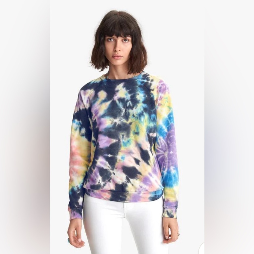 MOTHER The Hugger Sweatshirt in Swirling Secrets - Size Medium